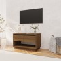 Mueble de TV de madera de ingeniería marrón roble 70x41x44 cm de vidaXL, Muebles TV - Ref: Foro24-812977, Precio: 56,14 €, De...