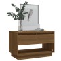 Mueble de TV de madera de ingeniería marrón roble 70x41x44 cm de vidaXL, Muebles TV - Ref: Foro24-812977, Precio: 56,14 €, De...