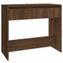 Mesa consola madera de ingeniería marrón roble 89x41x76,5 cm de vidaXL, Mesas auxiliares - Ref: Foro24-813001, Precio: 50,09 ...