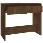Mesa consola madera de ingeniería marrón roble 89x41x76,5 cm de vidaXL, Mesas auxiliares - Ref: Foro24-813001, Precio: 49,82 ...