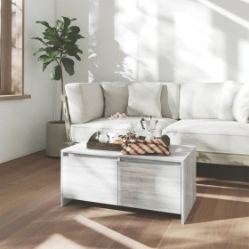 Mesa de centro madera de ingeniería gris Sonoma 90x50x41,5 cm de vidaXL, Mesas de centro - Ref: Foro24-813030, Precio: 61,38 ...