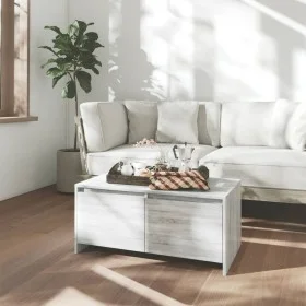 Sonoma gray engineered wood coffee table 90x50x41.5 cm by vidaXL, Coffee table - Ref: Foro24-813030, Price: 60,75 €, Discount: %