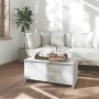 Mesa de centro madera de ingeniería gris Sonoma 90x50x41,5 cm de vidaXL, Mesas de centro - Ref: Foro24-813030, Precio: 61,38 ...