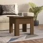 Mesa de centro madera contrachapada marrón roble 55x55x42 cm de vidaXL, Mesas de centro - Ref: Foro24-813070, Precio: 36,42 €...
