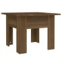 Mesa de centro madera contrachapada marrón roble 55x55x42 cm de vidaXL, Mesas de centro - Ref: Foro24-813070, Precio: 36,42 €...