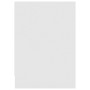 Mueble de TV madera contrachapada blanco brillo 146,5x35x50 cm de vidaXL, Muebles TV - Ref: Foro24-809815, Precio: 58,15 €, D...