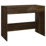 Escritorio madera de ingeniería roble ahumado 101x50x76,5 cm de vidaXL, Escritorios - Ref: Foro24-812996, Precio: 66,43 €, De...