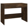 Escritorio madera de ingeniería roble ahumado 101x50x76,5 cm de vidaXL, Escritorios - Ref: Foro24-812996, Precio: 67,28 €, De...