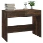 Escritorio madera de ingeniería roble ahumado 101x50x76,5 cm de vidaXL, Escritorios - Ref: Foro24-812996, Precio: 66,43 €, De...