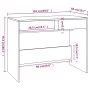 Escritorio madera de ingeniería roble ahumado 101x50x76,5 cm de vidaXL, Escritorios - Ref: Foro24-812996, Precio: 66,43 €, De...