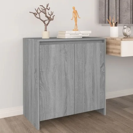Sonoma gray plywood sideboard 70x41x75 cm by vidaXL, Sideboards - Ref: Foro24-813003, Price: 74,22 €, Discount: %