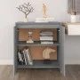 Sonoma gray plywood sideboard 70x41x75 cm by vidaXL, Sideboards - Ref: Foro24-813003, Price: 74,22 €, Discount: %