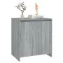 Sonoma gray plywood sideboard 70x41x75 cm by vidaXL, Sideboards - Ref: Foro24-813003, Price: 74,22 €, Discount: %