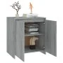 Sonoma gray plywood sideboard 70x41x75 cm by vidaXL, Sideboards - Ref: Foro24-813003, Price: 74,22 €, Discount: %