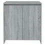 Sonoma gray plywood sideboard 70x41x75 cm by vidaXL, Sideboards - Ref: Foro24-813003, Price: 74,22 €, Discount: %