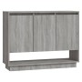Aparador de madera de ingeniería gris Sonoma 97x31x75 cm de vidaXL, Aparadores - Ref: Foro24-812988, Precio: 72,98 €, Descuen...