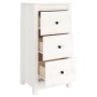 Aparadores 2 uds madera maciza de pino blanco 40x35x80 cm de vidaXL, Aparadores - Ref: Foro24-813742, Precio: 149,31 €, Descu...