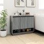 Aparador de madera de ingeniería gris Sonoma 97x31x75 cm de vidaXL, Aparadores - Ref: Foro24-812988, Precio: 72,98 €, Descuen...