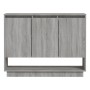Aparador de madera de ingeniería gris Sonoma 97x31x75 cm de vidaXL, Aparadores - Ref: Foro24-812988, Precio: 72,98 €, Descuen...