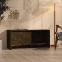 Mueble de TV madera de ingeniería roble ahumado 90x35x40 cm de vidaXL, Muebles TV - Ref: Foro24-813017, Precio: 45,11 €, Desc...