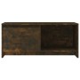 Mueble de TV madera de ingeniería roble ahumado 90x35x40 cm de vidaXL, Muebles TV - Ref: Foro24-813017, Precio: 45,11 €, Desc...
