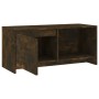 Mueble de TV madera de ingeniería roble ahumado 90x35x40 cm de vidaXL, Muebles TV - Ref: Foro24-813017, Precio: 45,11 €, Desc...