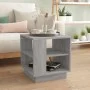 Mesa de centro madera contrachapada gris Sonoma 40x40x43 cm de vidaXL, Mesas de centro - Ref: Foro24-813090, Precio: 39,74 €,...