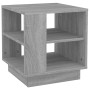 Mesa de centro madera contrachapada gris Sonoma 40x40x43 cm de vidaXL, Mesas de centro - Ref: Foro24-813090, Precio: 40,14 €,...