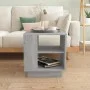 Mesa de centro madera contrachapada gris Sonoma 40x40x43 cm de vidaXL, Mesas de centro - Ref: Foro24-813090, Precio: 39,74 €,...