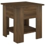 Mesa de centro madera de ingeniería marrón roble 40x40x42 cm de vidaXL, Mesas de centro - Ref: Foro24-813082, Precio: 32,26 €...