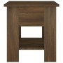 Mesa de centro madera de ingeniería marrón roble 40x40x42 cm de vidaXL, Mesas de centro - Ref: Foro24-813082, Precio: 32,26 €...