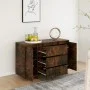 Sideboard mit 3 Schubladen aus Räuchereiche 120x41x75 cm von vidaXL, Sideboards - Ref: Foro24-813062, Preis: 125,36 €, Rabatt: %