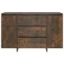 Sideboard mit 3 Schubladen aus Räuchereiche 120x41x75 cm von vidaXL, Sideboards - Ref: Foro24-813062, Preis: 125,36 €, Rabatt: %