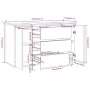 Sideboard mit 3 Schubladen aus Räuchereiche 120x41x75 cm von vidaXL, Sideboards - Ref: Foro24-813062, Preis: 125,36 €, Rabatt: %