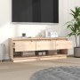 Mueble de TV de madera maciza de pino 110,5x34x40 cm de vidaXL, Muebles TV - Ref: Foro24-813844, Precio: 75,87 €, Descuento: %