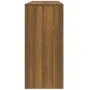 Mesa consola madera de ingeniería marrón roble 100x35x76,5 cm de vidaXL, Mesas auxiliares - Ref: Foro24-813037, Precio: 58,83...