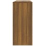 Mesa consola madera de ingeniería marrón roble 100x35x76,5 cm de vidaXL, Mesas auxiliares - Ref: Foro24-813037, Precio: 59,56...