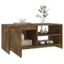 Couchtisch aus geräuchertem Eichensperrholz, 102 x 50 x 45 cm von vidaXL, Couchtisch - Ref: Foro24-813032, Preis: 60,05 €, Ra...