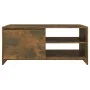 Mesa de centro madera contrachapada roble ahumado 102x50x45 cm de vidaXL, Mesas de centro - Ref: Foro24-813032, Precio: 60,05...