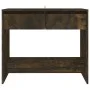 Mesa consola madera de ingeniería roble ahumado 89x41x76,5 cm de vidaXL, Mesas auxiliares - Ref: Foro24-812999, Precio: 45,58...