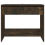 Mesa consola madera de ingeniería roble ahumado 89x41x76,5 cm de vidaXL, Mesas auxiliares - Ref: Foro24-812999, Precio: 46,03...