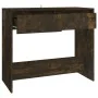 Mesa consola madera de ingeniería roble ahumado 89x41x76,5 cm de vidaXL, Mesas auxiliares - Ref: Foro24-812999, Precio: 45,58...
