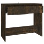 Mesa consola madera de ingeniería roble ahumado 89x41x76,5 cm de vidaXL, Mesas auxiliares - Ref: Foro24-812999, Precio: 46,03...