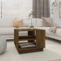 Mesa de centro madera de ingeniería roble ahumado 55x55x43 cm de vidaXL, Mesas de centro - Ref: Foro24-813086, Precio: 46,49 ...