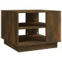 Couchtisch aus geräuchertem Eichenholzwerkstoff, 55 x 55 x 43 cm von vidaXL, Couchtisch - Ref: Foro24-813086, Preis: 45,86 €,...