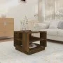 Couchtisch aus geräuchertem Eichenholzwerkstoff, 55 x 55 x 43 cm von vidaXL, Couchtisch - Ref: Foro24-813086, Preis: 45,86 €,...