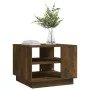 Couchtisch aus geräuchertem Eichenholzwerkstoff, 55 x 55 x 43 cm von vidaXL, Couchtisch - Ref: Foro24-813086, Preis: 45,86 €,...
