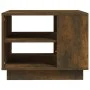 Couchtisch aus geräuchertem Eichenholzwerkstoff, 55 x 55 x 43 cm von vidaXL, Couchtisch - Ref: Foro24-813086, Preis: 45,86 €,...