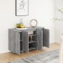 Aparador de madera de ingeniería gris Sonoma 120x41x75 cm de vidaXL, Aparadores - Ref: Foro24-813060, Precio: 137,90 €, Descu...