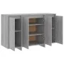 Aparador de madera de ingeniería gris Sonoma 120x41x75 cm de vidaXL, Aparadores - Ref: Foro24-813060, Precio: 135,87 €, Descu...